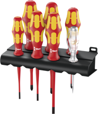 WERA Set odvijača 160 iS/7 Rack Kraftform Plus Series 100