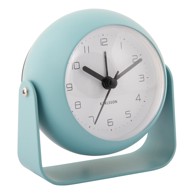 KARLSSON Budilica Bunky ø 9 cm, prirodna