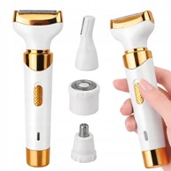 VERKGROUP Bežični epilator 4u1 za obrve bikini nos i uši, bijeli