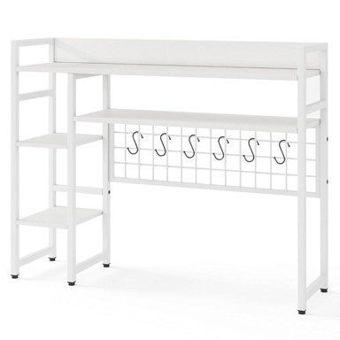 NORTHIX Polica za stol 4 razine 94x25x74 cm, bijela