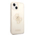 GUESS Zaštitna maska GUHCP14SPCUGL4GTR, za iPhone 14, prozirna, zlatne šljokice