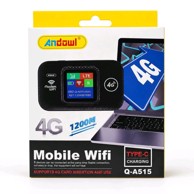 ANDOWL Prijenosni 4G LTE Wi-Fi router, bijeli