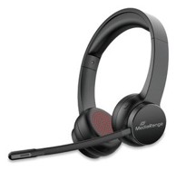 MEDIARANGE Bežične naglavne Bluetooth slušalice MROS307, USB-C, crne