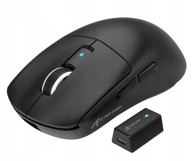 ATTACK SHARK Bežični gaming miš R6 Ultralight, 42000 DPI, 8000 Hz, PAW3950MAX, crni