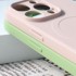 MG Maskica za iPhone 15 Plus, Silicone MagSafe, siva