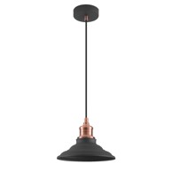 Visilica LORET M E27 IP20, crna