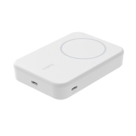 BELKIN Punjač BOOST Charge Pro Magnet, Powerbank Qi2, 15W, 10K, bijeli