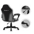 HUZARO Gaming stolica za djecu HZ-Ranger 1.0 Gray Mesh, sivo/crna