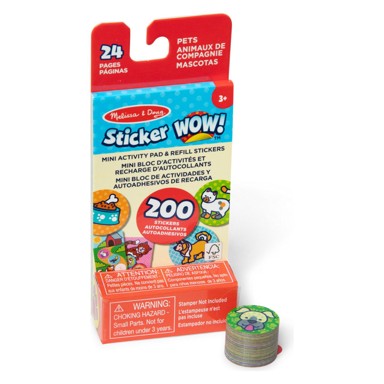 MELISSA & DOUG Sticker WOW Animals refil