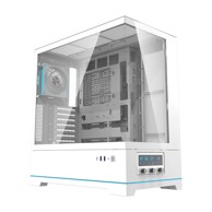 DARKFLASH Kućište DY451 Pro, s ventilatorom, bijelo 