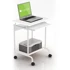 TECHLY Računalni stol ICA-TB S005W, bijeli