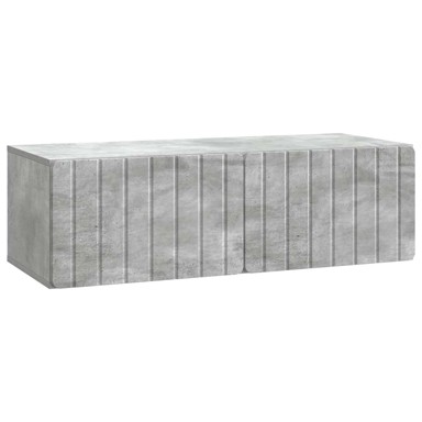Zidni TV ormarić, 98 x 41 x 30 cm, konstruirano drvo, betonsko siva