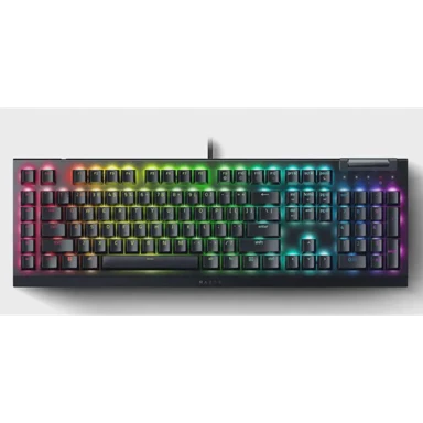 RAZER Mehanička gaming tipkovnica BlackWidow V4 X Green switch UK layout