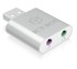 ICYBOX Adapter IB-AC527 USB na audio, crna
