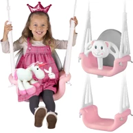 RICOKIDS Ljuljačka 3 u 1 Medić, ružičasta