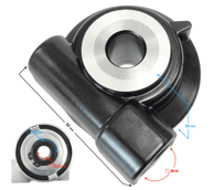 MORETTI Izolirani ženski ravni konektori 7,4 mm 1,5-2,5 mm² 15 A 10 kom.