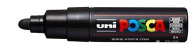 UNI POSCA Marker pc-7m, crni