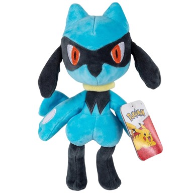POKEMON Plišana igračka Riolu, 20 cm, plava