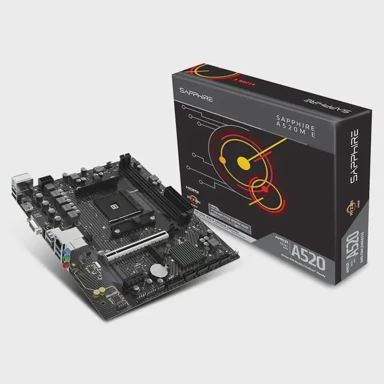 SAPPHIRE Matična ploča A520M-E, AM4, 2×DDR4