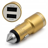 CARCOMMERCE univerzalni auto punjač 2 USB 30 W QC 3.0