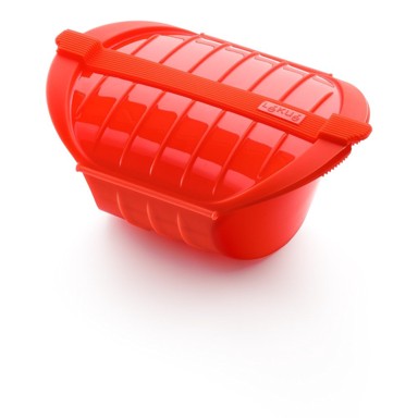 LÉKUÉ Silikonska posuda za kuhanje na pari 