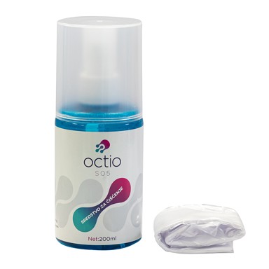 OCTIO Sredstvo za čišćenje S05, za ekrane, krpica, sprej, 200ml