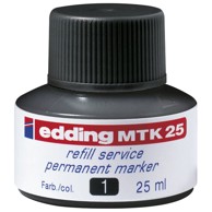 EDDING Tinta za marker permanentni 25ml MTK25 crna
