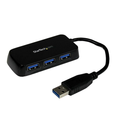 STARTECH USB čvorište ST4300MINU3B, crno