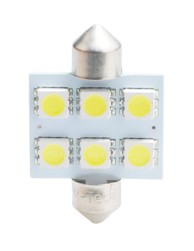 M-TECH Festoon LED žarulja L052W 6x Smd5050