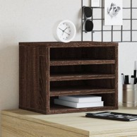 Organizator za stol, 36 x 26 x 29,5 cm, konstruirano drvo, boja hrasta