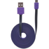 MANHATTAN USB-A na Micro USB kabel 391368, USB 2.0, 1 m, crno-ljubičasti