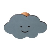  LIND DNA Plava željezna zidna kuka Cloud Dot Nupo