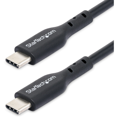STARTECH USB-C na USB-B/USB-C kabel USB2CC4MBKE, USB 2.0, 4 m, 60 W, crni