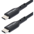 STARTECH USB-C na USB-B/USB-C kabel USB2CC4MBKE, USB 2.0, 4 m, 60 W, crni