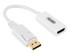 UNITEK adapter DisplayPort na HDMI, 4K, bijeli, Y-6332