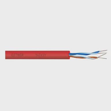 BITNER Kabel za požarni alarm YnTKSY dvostruki, 2x2x0.8 mm, 100 m