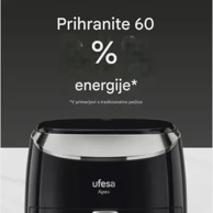 UFESA Digitalna friteza na zrak Apex, 3,5 L, 1500 W