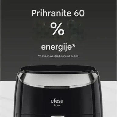 UFESA Digitalna friteza na zrak Apex, 3,5 L, 1500 W
