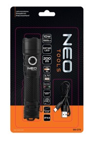 NEO TOOLS LED punjiva svjetiljka SST40, USB C, 1500 lm