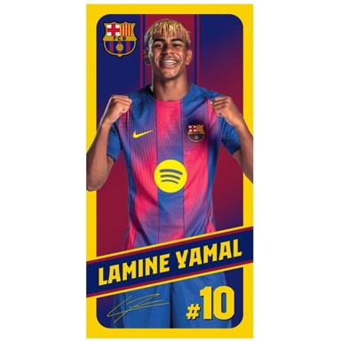 FC BARCELONA Ručnik za plažu Lamine Yamal 70x140 cm