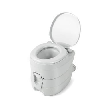 COSTWAY WC, prijenosni, spremnik za otpad 52 galona, siva