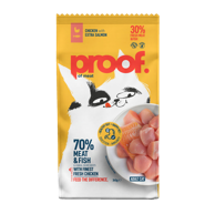 PROOF Hrana za odrasle mačke Cat Adult s piletinom i lososom, 340 g