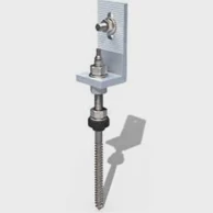 Vijak za drvo Hanger Bolt M12x300, srebrna