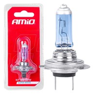 AMIO Halogena žarulja H7, 12V, 55W, Super White, 1 kom.