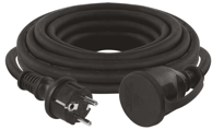 EMOS Produžni kabel 5 m, 1 utičnica, 1,5 mm², crni