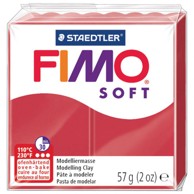 STAEDTLER Masa za modeliranje 8020-26, FIMO Soft, 57 g, boja trešnje