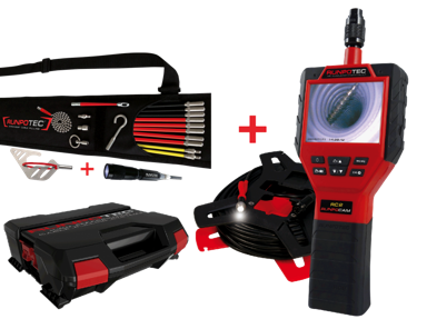 RUNPOCAM RC2 30 m + RUNPOSTICKS Comfort paket
