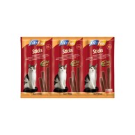 FIT+FUN Poslastica za mačke štapići puretina i janjetina 50 g
