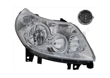 TYC Far FIAT DUCATO 06-14 lijevi 10- H1/H7 , JUMPER/BOXER 20-11334-15-2
