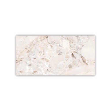 Pločica 60X60 Gravel Glossy, bijela